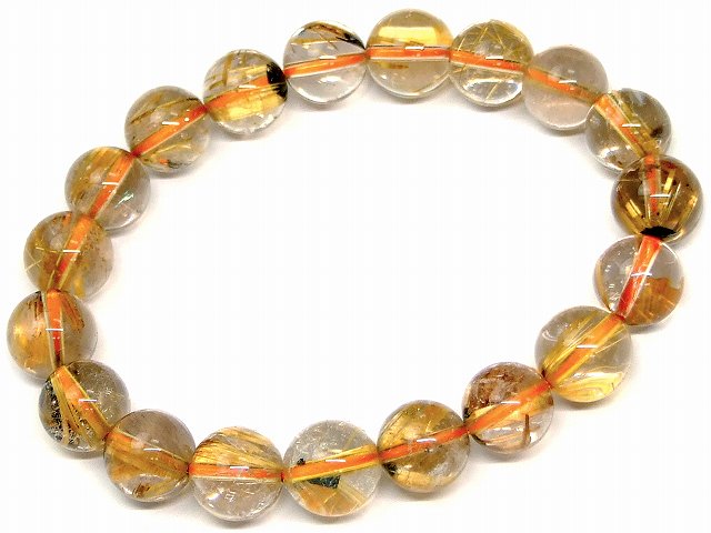 楽天市場】67553 タイチンルチルクォーツ 針水晶 10mm〜11mm AA+