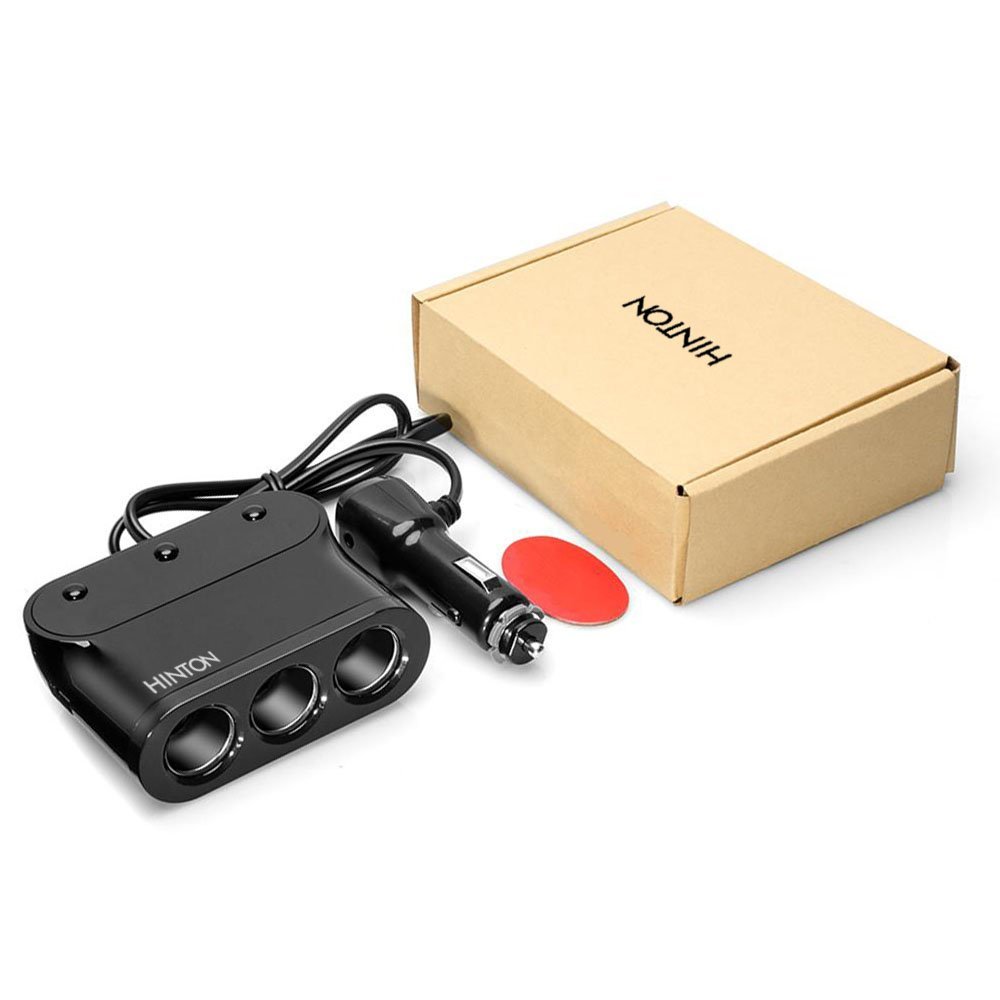 お買い得!】 3連シガーソケット 充電器 黒 スイッチ付き 箱なし 3連シガーソケット 充電器 黒 スイッチ付き 箱なし