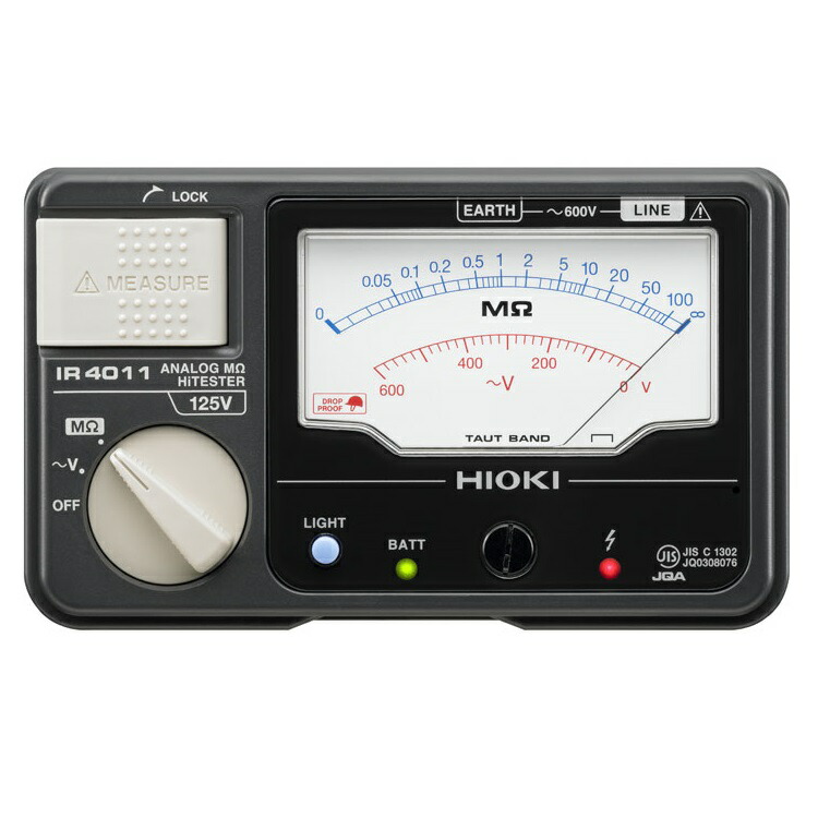 楽天市場】【JIS認証】絶縁抵抗計 IR4011-10 【メーカー直送】:HIOKI楽天市場店 楽天市場】【JIS認証】絶縁抵抗計 IR4011-10 【メーカー直送】:HIOKI楽天市場店