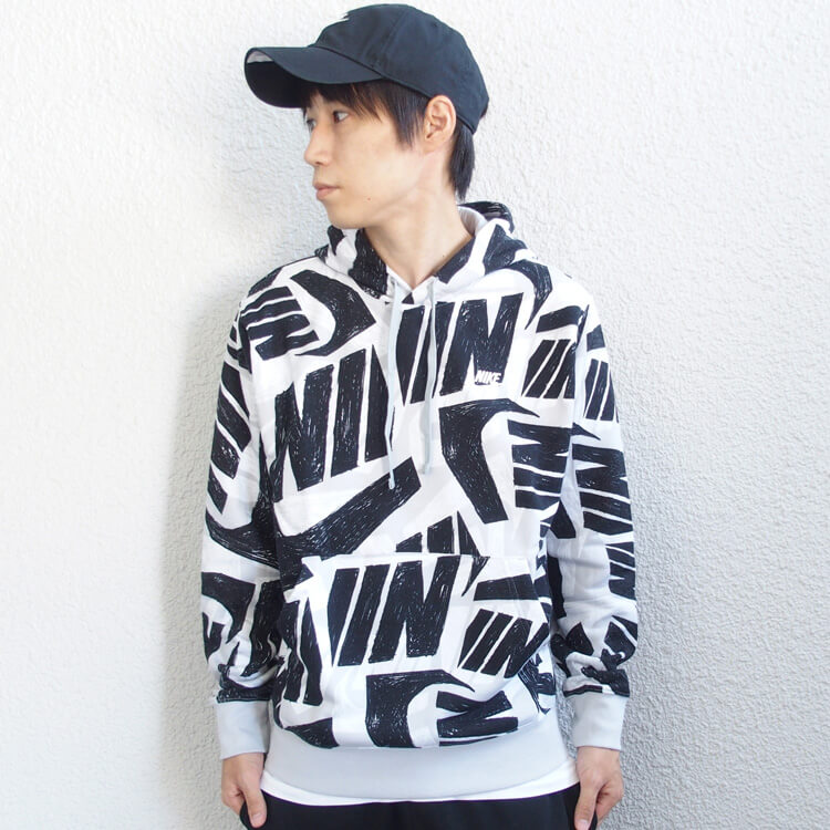 楽天市場 Nike ナイキ パーカー プルオーバー クラブ Aop プルオーバーフーディ Nike パーカー スウェット メンズ Db4608 あす楽対応 Hip Hop Dope