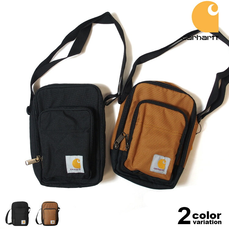 Carhartt カーハート バッグ ミニショルダーバッグ 斜めがけ 肩掛け クロスボディ ジップバッグ 定番 撥水 軽量 CROSSBODY ZIP BAG [B0000305] [CB0305] 【カーハート バッグ 鞄 旅行 アウトドア メンズ レディース 並行輸入品 USモデル 】