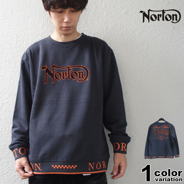 楽天市場】NORTON ノートン トレーナー クルーネック スウェット