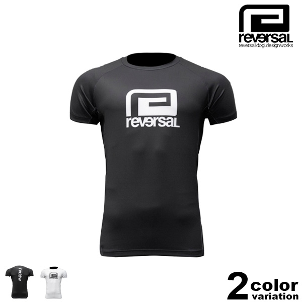 リバーサル reversal ラッシュガード 半袖 Tシャツ メンズ BIG MARK RASH GUARD (reversal ラッシュガード リバーサル トレーニング リゾート マリンスポーツ 海 日焼け防止 RVBS055 格闘技) 【メール便対応】|HIP HOP DOPE