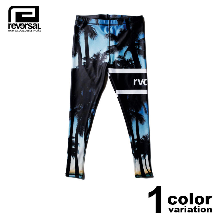 国内最安値 Reversal Spats Long Beach Sunset メンズ ロングスパッツ Reversal リバーサル スパッツ メール便対応 あす楽対応 格闘技 Rv18ss058 ジム トレーニング インナー リバーサル メンズインナー Topimplants Com