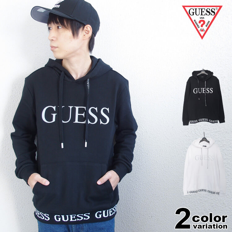 楽天市場 Guess パーカー Guess ゲス パーカー プルオーバー 定番 ジャガード リフレクティブプリント スウェット 裏毛 アメカジ メンズ レディース Mk4k8511mi あす楽対応 Hip Hop Dope