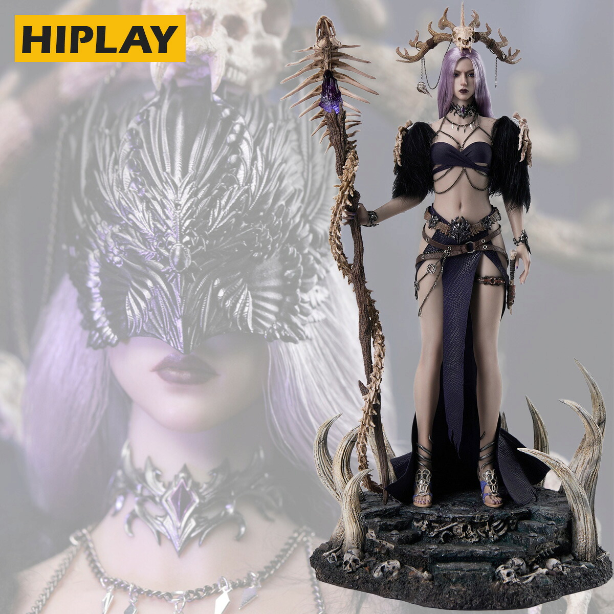 HiPlay TBLeague 1/6 悪霊の女王 ナーガ PL2026-237A 塗装済み完成品 アクションフィギュア シームレス素体 コレクション ホビー ギフト プレゼント｜HiPlay 店