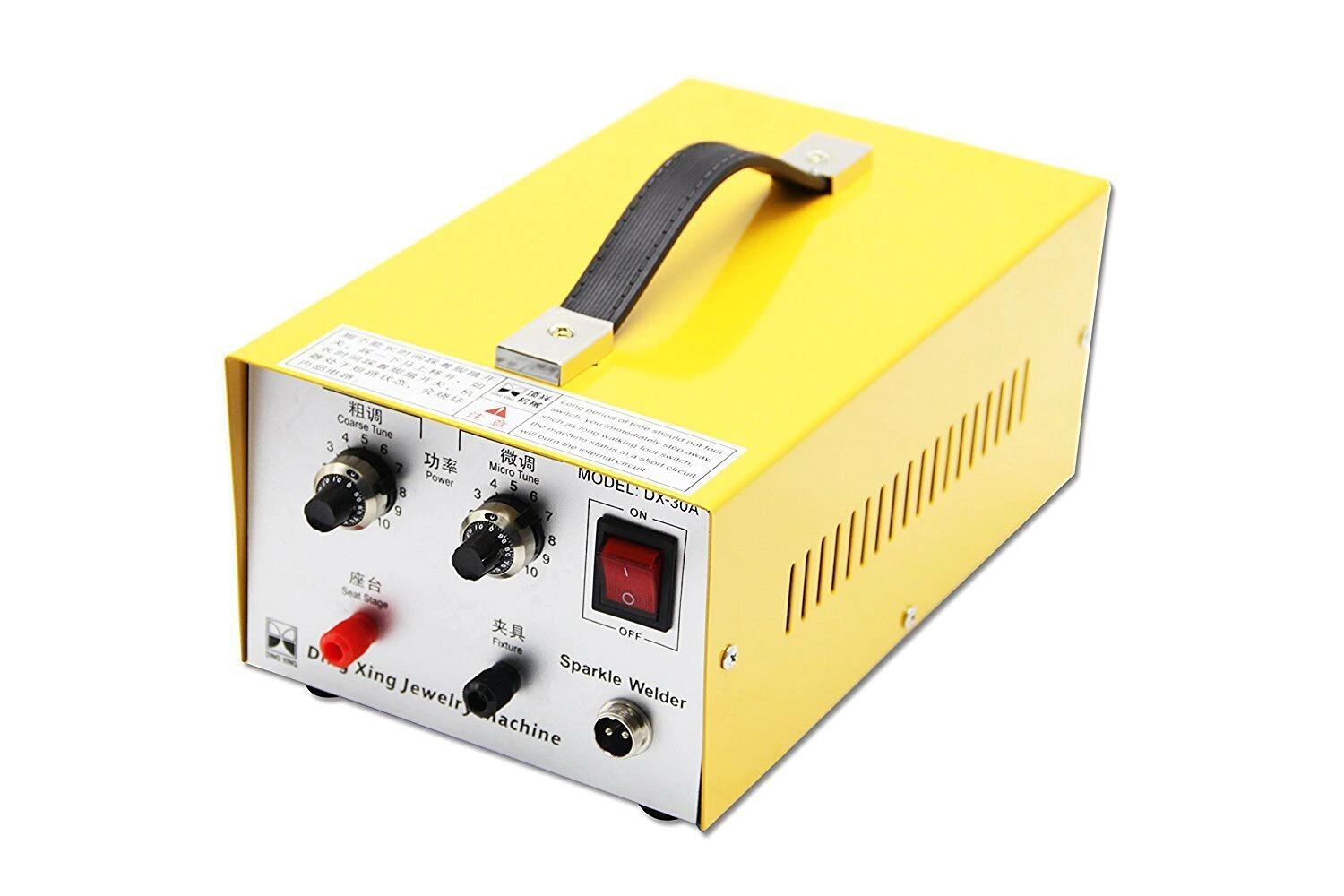 200W ジュエリーパルススポット溶接機 首飾り銀金一回り溶接機 身をもって溶接、粉体不必要 早いところ小ぎれいに溶接能力のある、能率up (110v)