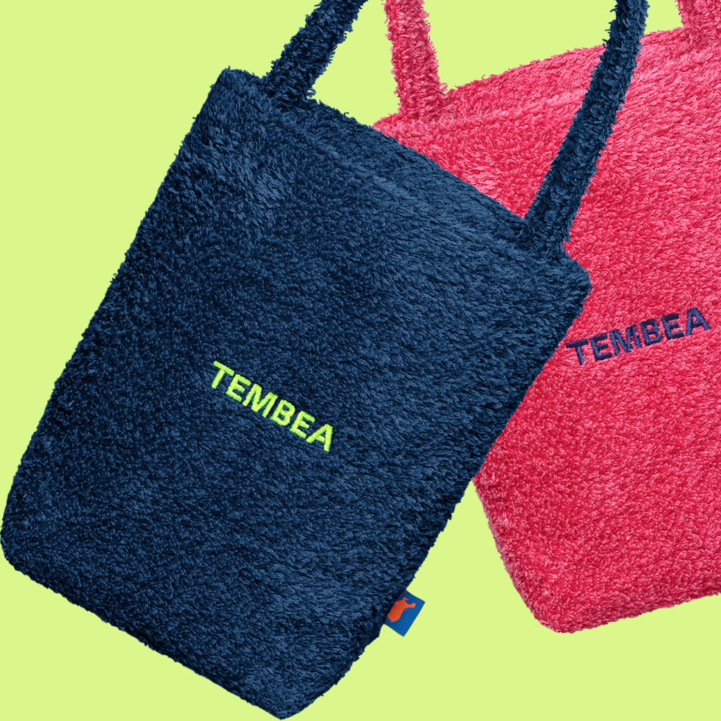 【ポイント5倍 11日1:59まで】 【公式】オーガニックコットン＆バンブー TEMBEA バケットトート ミニ 15&times;25cm ギフト トートバッグ 鞄 ネイビー ローズ 2色から選べる プレゼント 贈り物 ユニセックス サブバッグ 国産 日本製 Hippopotamus ヒポポタマス｜Hippopotamus／ヒポポタマス