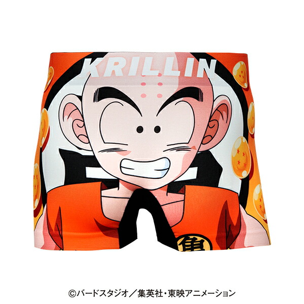 楽天市場 ドラゴンボールz Krillin クリリン アンダーパンツ メンズ ポリエステルタイプ ボクサーパンツ 前閉じ M L Ll Hd41a141 1bb Hipshop ヒップショップ Hipshop