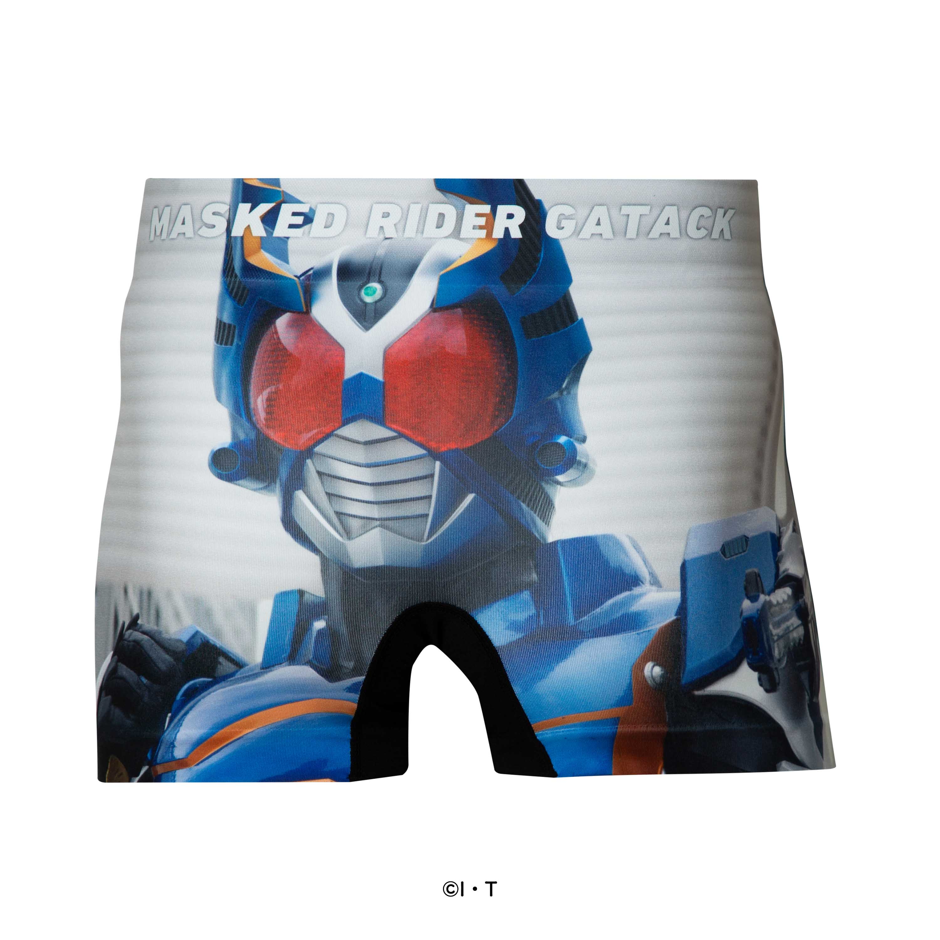 【仮面ライダーコラボ】 仮面ライダーガタック パンツ HIPSHOP ヒップショップ 仮面ライダー 平成 仮面ライダーカブト アンダーパンツ メンズ ボクサーパンツ かっこいい ギフト シームレスパンツ画像