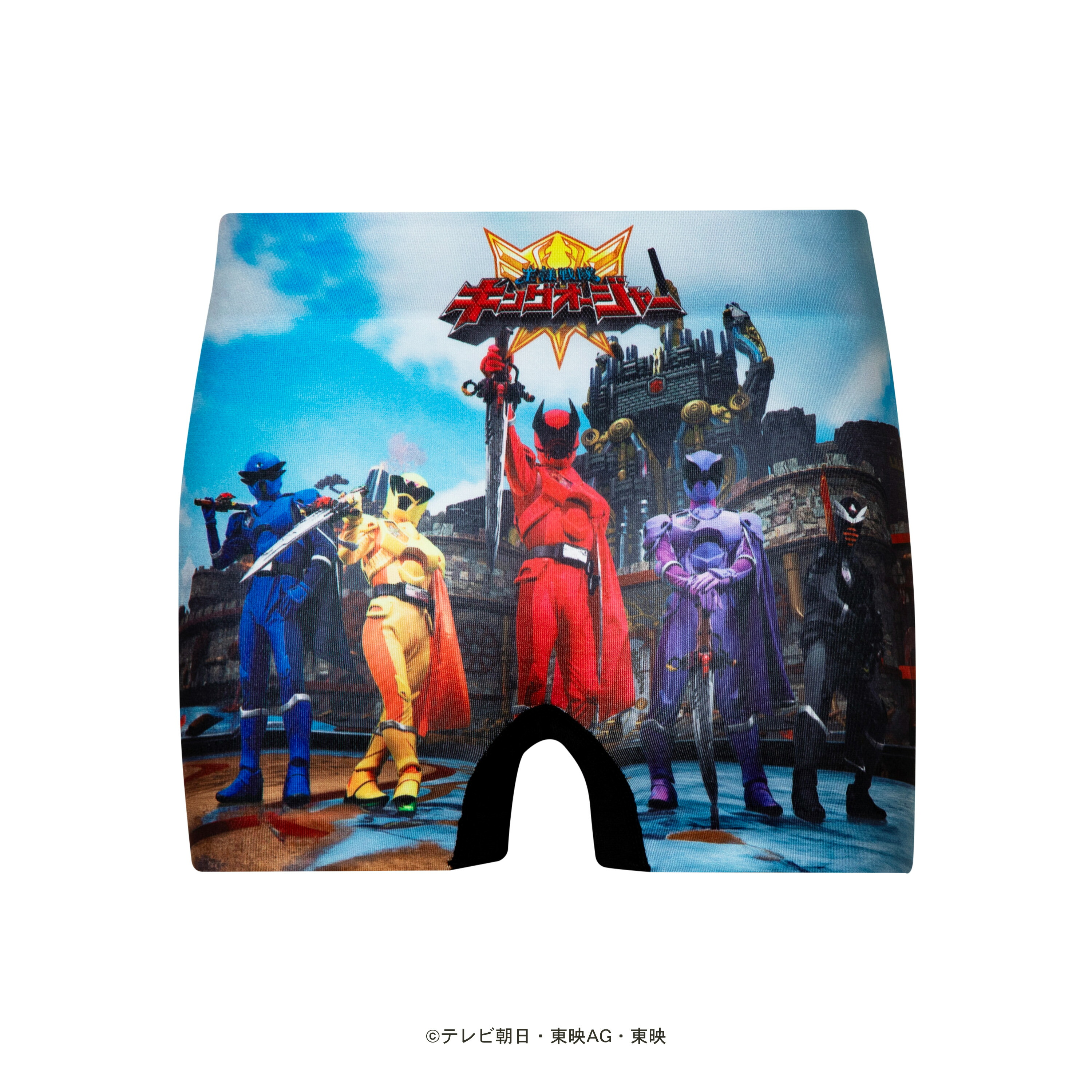 【スーパー戦隊】 王様戦隊キングオージャー パンツ HIPSHOP ヒップショップ スーパー戦隊 KING-OHGER アンダーパンツ キッズ ボクサーパンツ コラボ ギフト シームレスパンツ画像