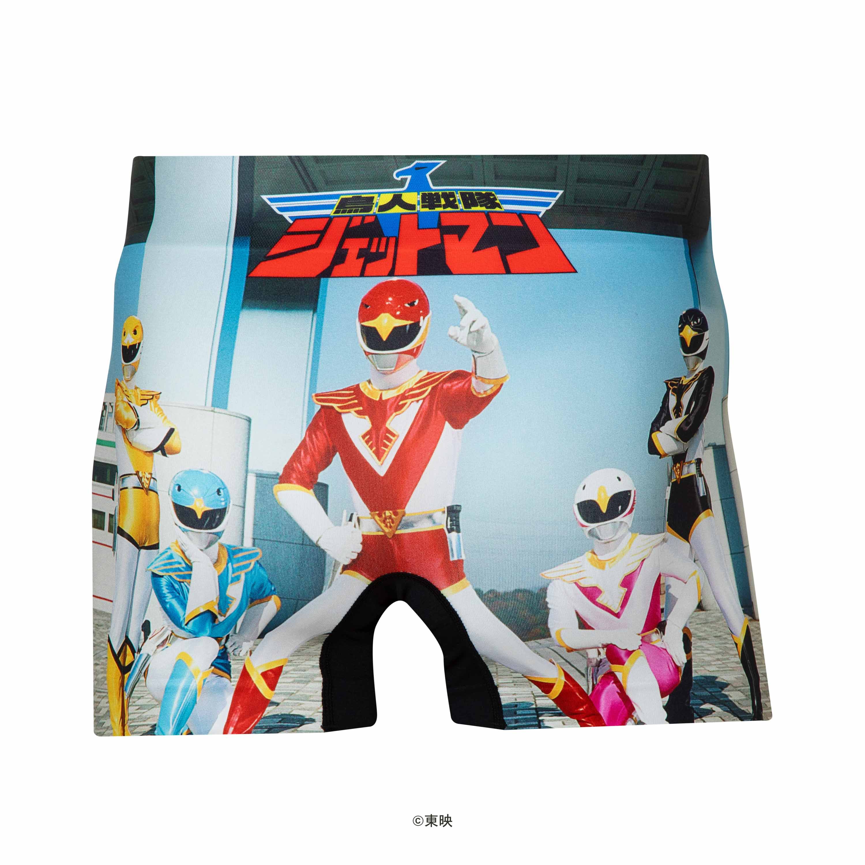 【スーパー戦隊】 鳥人戦隊ジェットマン パンツ HIPSHOP ヒップショップ スーパー戦隊 アンダーパンツ メンズ/レディース/ユニセックス ボクサーパンツ かっこいい ギフト シームレスパンツ画像