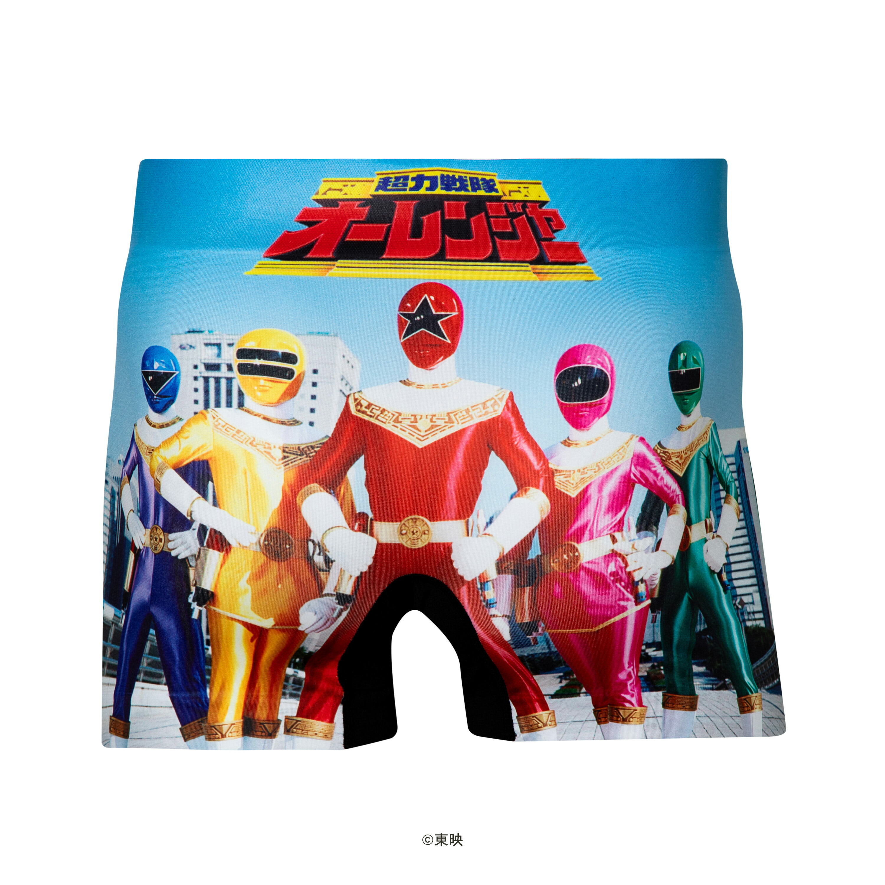 【スーパー戦隊】 超力戦隊オーレンジャー パンツ HIPSHOP ヒップショップ スーパー戦隊 アンダーパンツ メンズ/レディース/ユニセックス ボクサーパンツ かっこいい ギフト シームレスパンツ画像