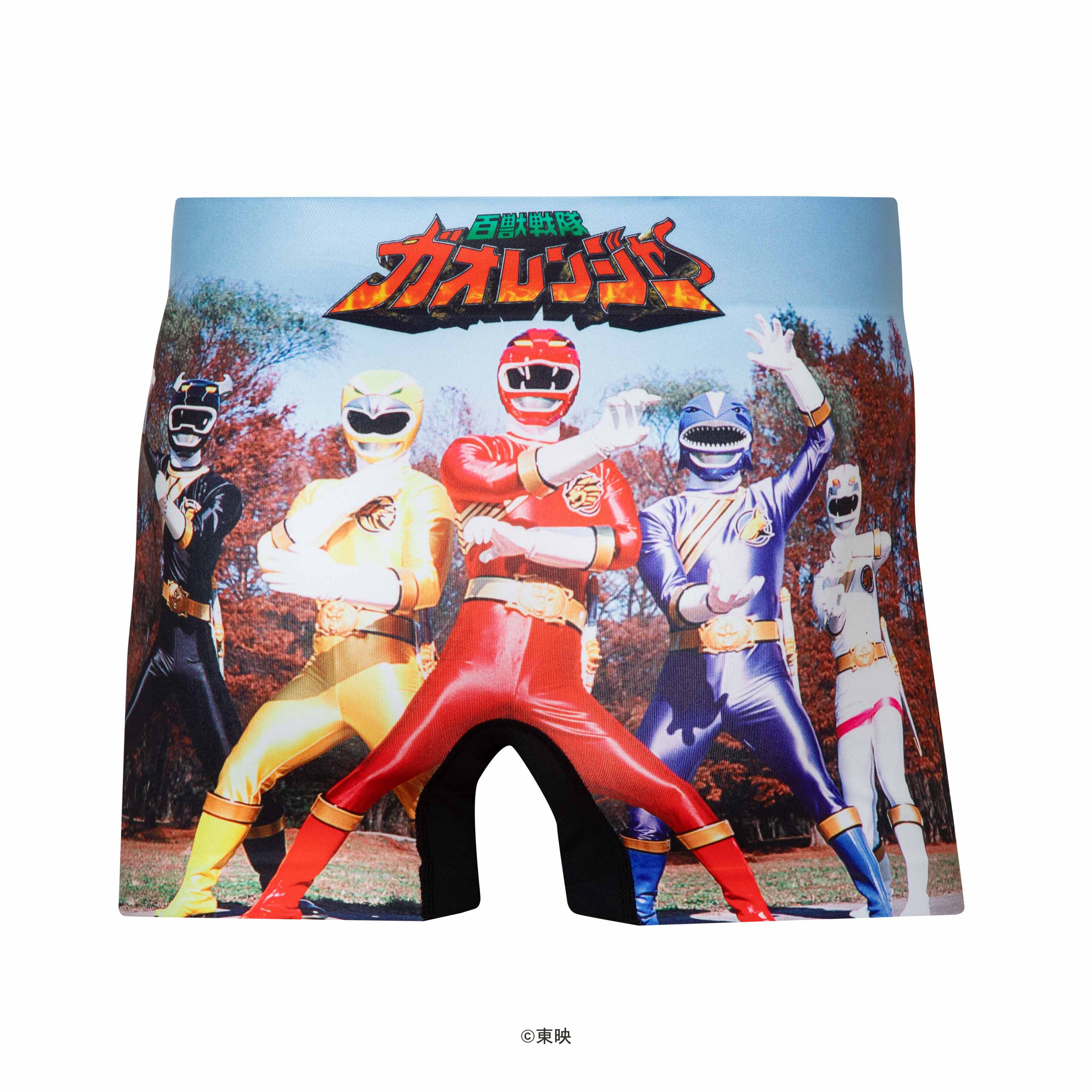 【スーパー戦隊】 百獣戦隊ガオレンジャー パンツ HIPSHOP ヒップショップ スーパー戦隊 アンダーパンツ メンズ/レディース/ユニセックス ボクサーパンツ かっこいい ギフト シームレスパンツ画像