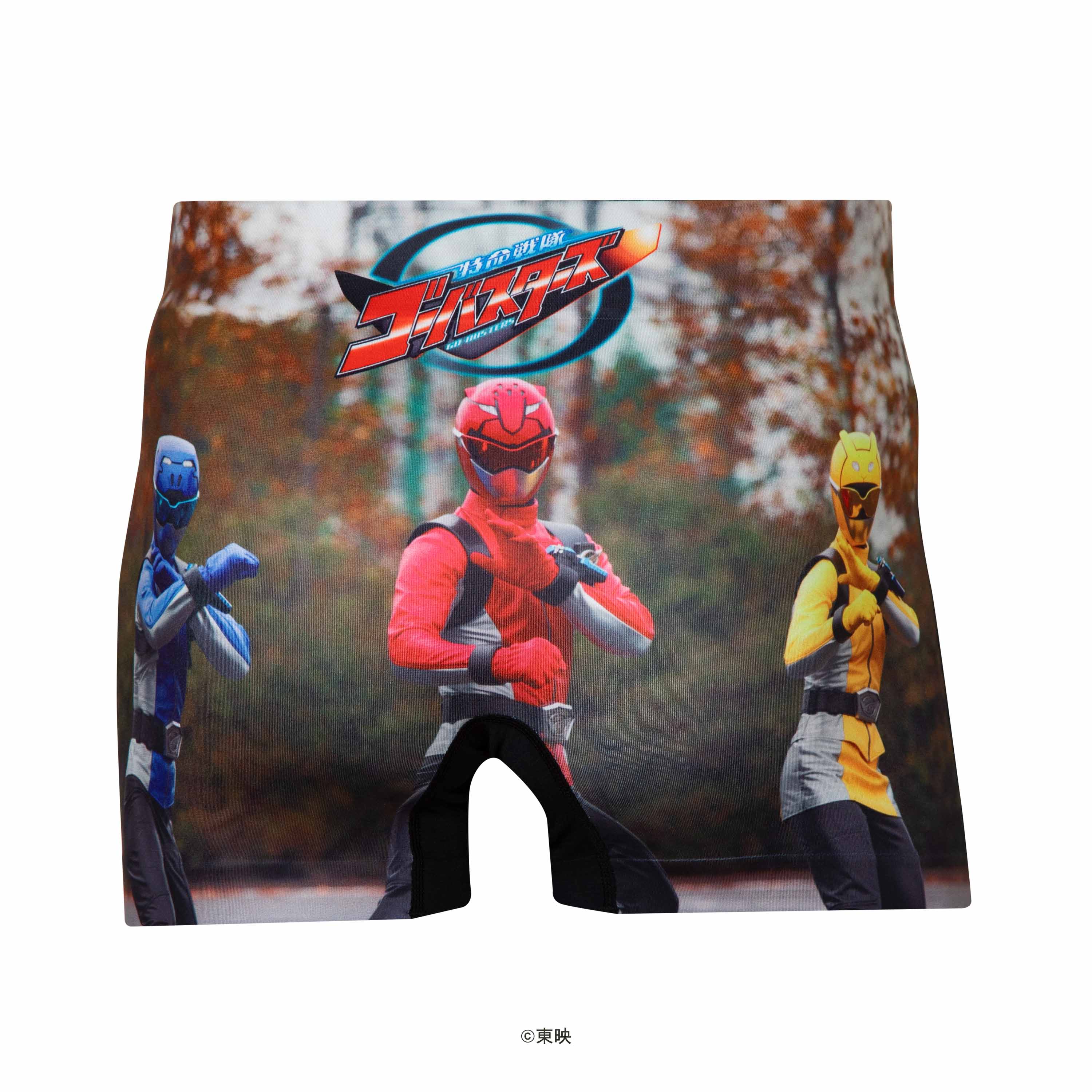 【スーパー戦隊】 特命戦隊ゴーバスターズ パンツ HIPSHOP ヒップショップ スーパー戦隊 アンダーパンツ メンズ/レディース/ユニセックス ボクサーパンツ かっこいい ギフト シームレスパンツ画像