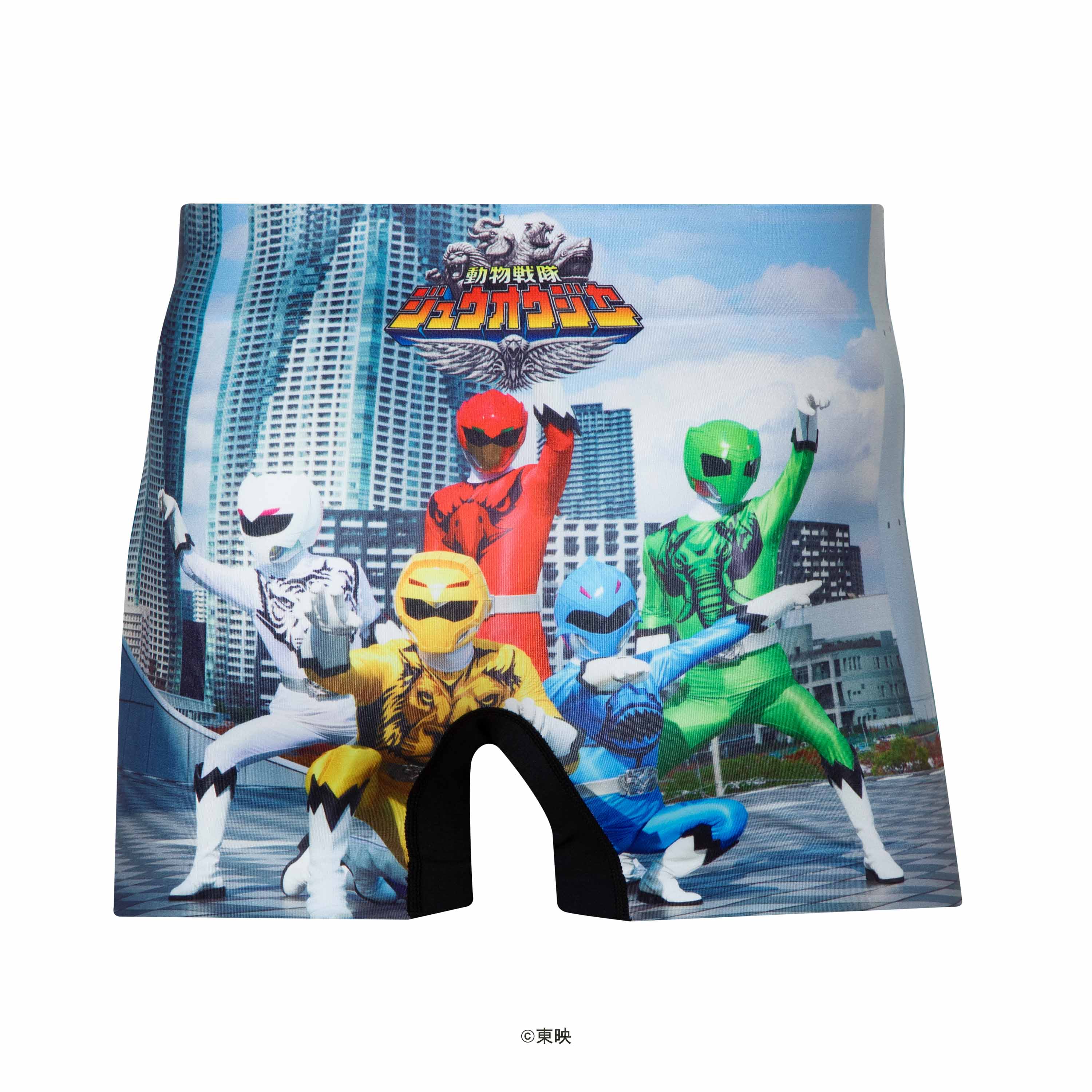 【スーパー戦隊】 動物戦隊ジュウオウジャー パンツ HIPSHOP ヒップショップ スーパー戦隊 アンダーパンツ メンズ/レディース/ユニセックス ボクサーパンツ かっこいい ギフト シームレスパンツ画像