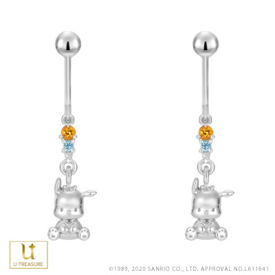 ポチャッコ グッズ イヤリング ポチャッコ POCHACCO イヤリング プラチナ アクセサリー ジュエリー プレゼント レディース 女性 誕生日 記念日|GIV(ギヴ)店