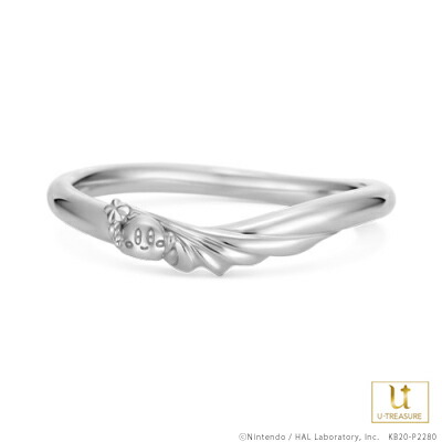星のカービィ リング 指輪 スターロッド -Star Rod- /リング メンズ プラチナ 結婚指輪 マリッジリング ブライダルリング ジュエリー ペア 男性 個性的 結婚 記念日 プレゼント|GIV(ギヴ)店