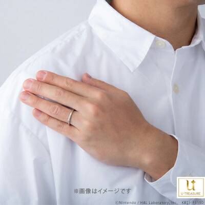 星のカービィ リング 指輪 Love Power カービィ リング プラチナ K18ピンクゴールド 結婚指輪 マリッジリング ブライダルリング アニバーサリー ジュエリー メンズ 男性 個性的 かわいい 結婚 記念日 プレゼント septicin Com