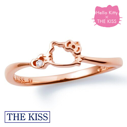 ハローキティ 指輪 リング Hello Kitty リング シルバー レディース 女性 THE KISS ザキッス ザキス コラボ リング KITTY-12DM アクセサリー ジュエリー かわいい おしゃれ 人気 ブランド サンリオ キティちゃん グッズ 彼女 娘 お祝い 誕生日 記念日 プレゼント ギフト|GIV(ギヴ)店