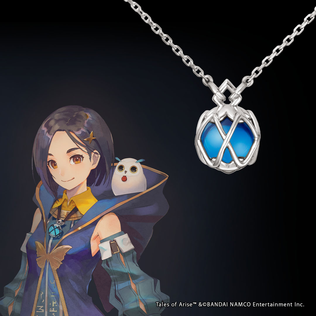 銀製品・指輪・アクセサリー　[破損品] ロイド＆クラトス ダブルリングネックレス K10イエローゴールド 「テイルズ オブ シンフォニア×U-TREASURE」 ロイド & クラトス/ダブルリングネックレス K10イエローゴールド
