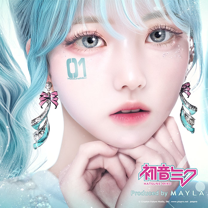 初音ミク　シンフォニー　MAYLA　髪飾り 初音ミク シンフォニー アイコニック ネックオブジェ- MAYLA