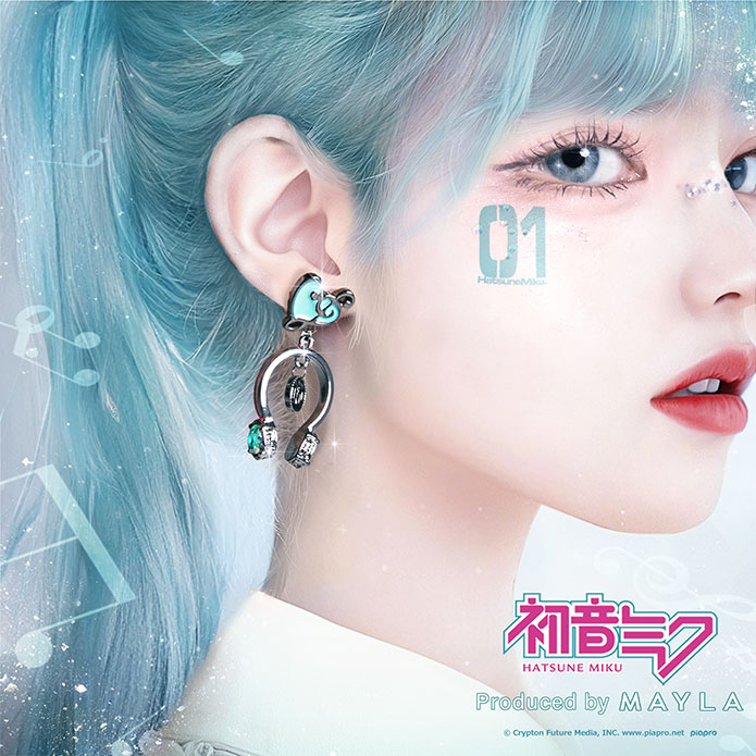 楽天市場】MAYLA マイラ 初音ミク グッズ ヘアアクセサリー 髪