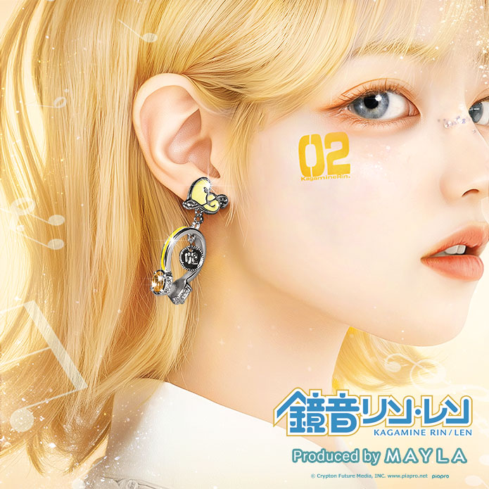 初音ミク　シンフォニー　MAYLA　髪飾り 初音ミク シンフォニー アイコニック ヘアオブジェ- MAYLA