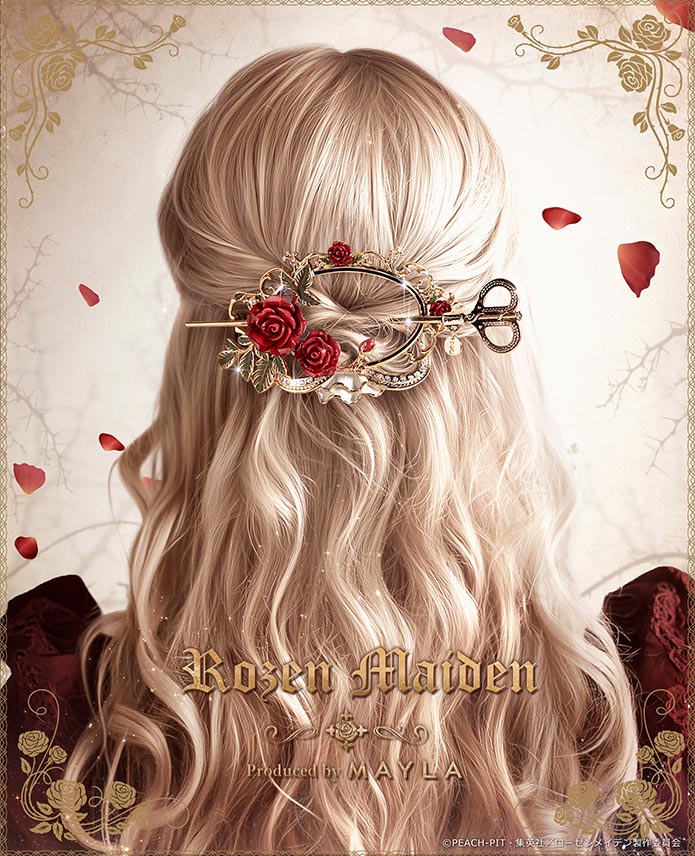 ベルヘレナ アイコニック ヘアオブジェ マジェステ ＋ 簪- MAYLA