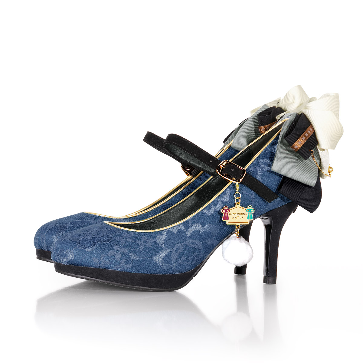 楽天市場】MAYLA マイラ 初音ミク 靴 パンプス アイコニック シューズ