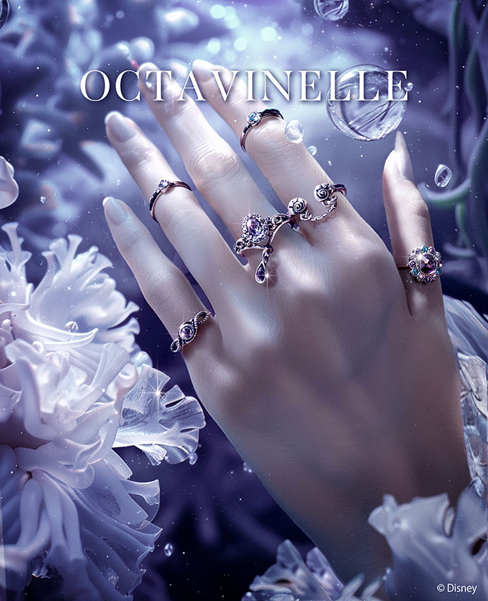 楽天市場】ディズニー ツイステッドワンダーランド 2連リング オクタ