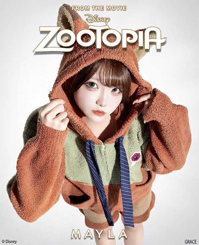 MAYLA マイラ 『ウォルトディズニー ズートピア』 グッズ 服 冷コーニック 待ち合い室御召しもの ニック・ワイルド 無償性大いさ レディース お上さん 定まり品 新品 堅苦しさ 『ウォルトディズニー ズートピア』人となり レディース御召しもの 一般受け ブランド名 差し上げ物
