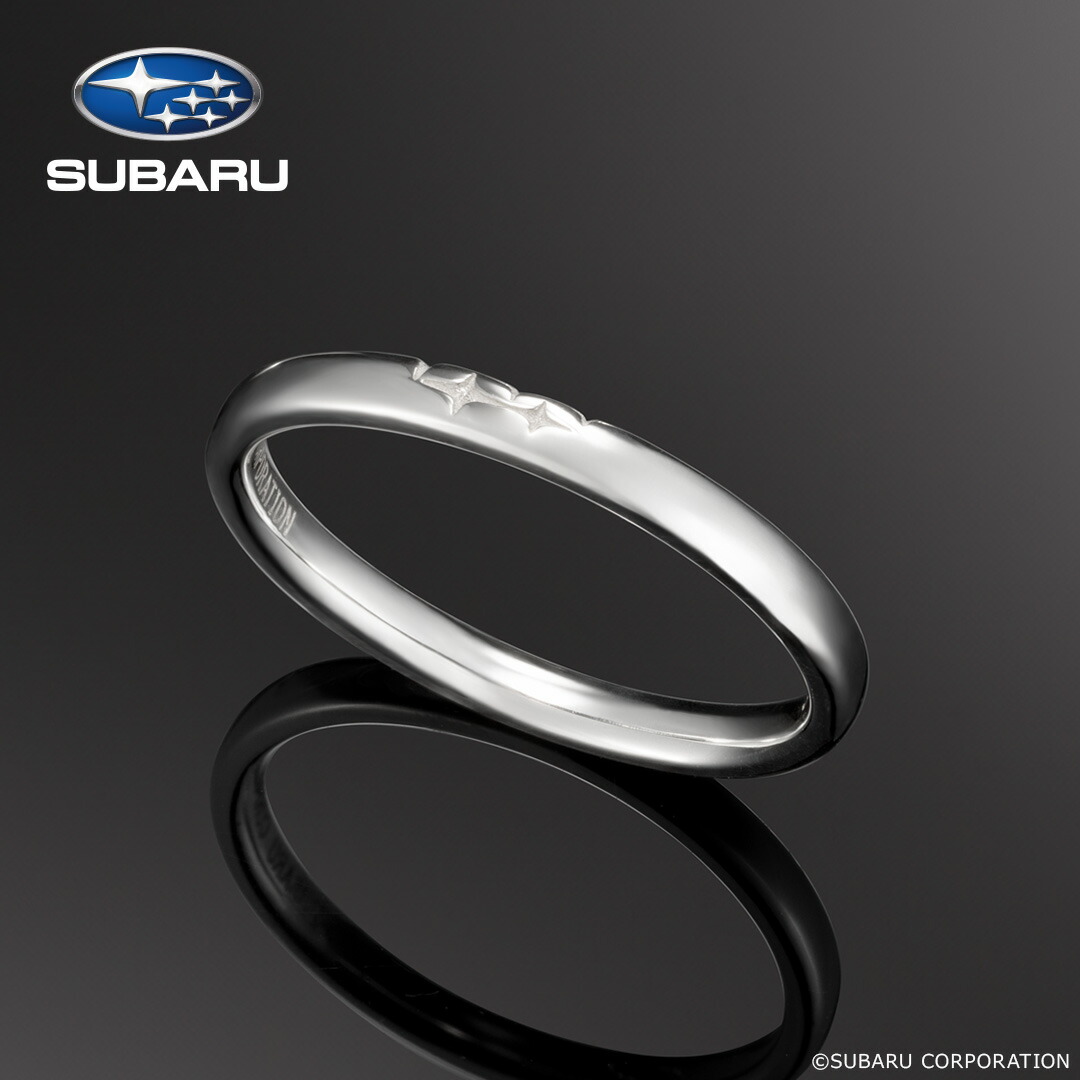 SUBARU スバル 指輪 Pleiades / 結婚指輪 プラチナ メンズ 男性 マリッジリング ブライダルリング 記念リング 株式会社SUBARU公認 公式 正規品 人気 プレゼント ユートレジャー U-TREASURE|GIV(ギヴ)店