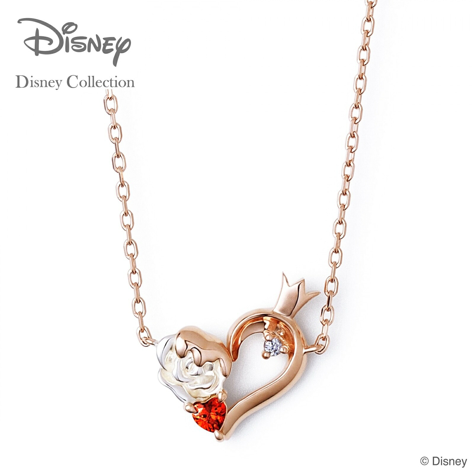 ディズニー ふしぎの国のアリス ハートの女王 ネックレス THE KISS ザキッス ディズニー ハートの女王 ネックレス シルバー レディース 女性 公式 ふしぎの国のアリス キャラクターアクセサリー ジュエリー 人気 ブランド プレゼント