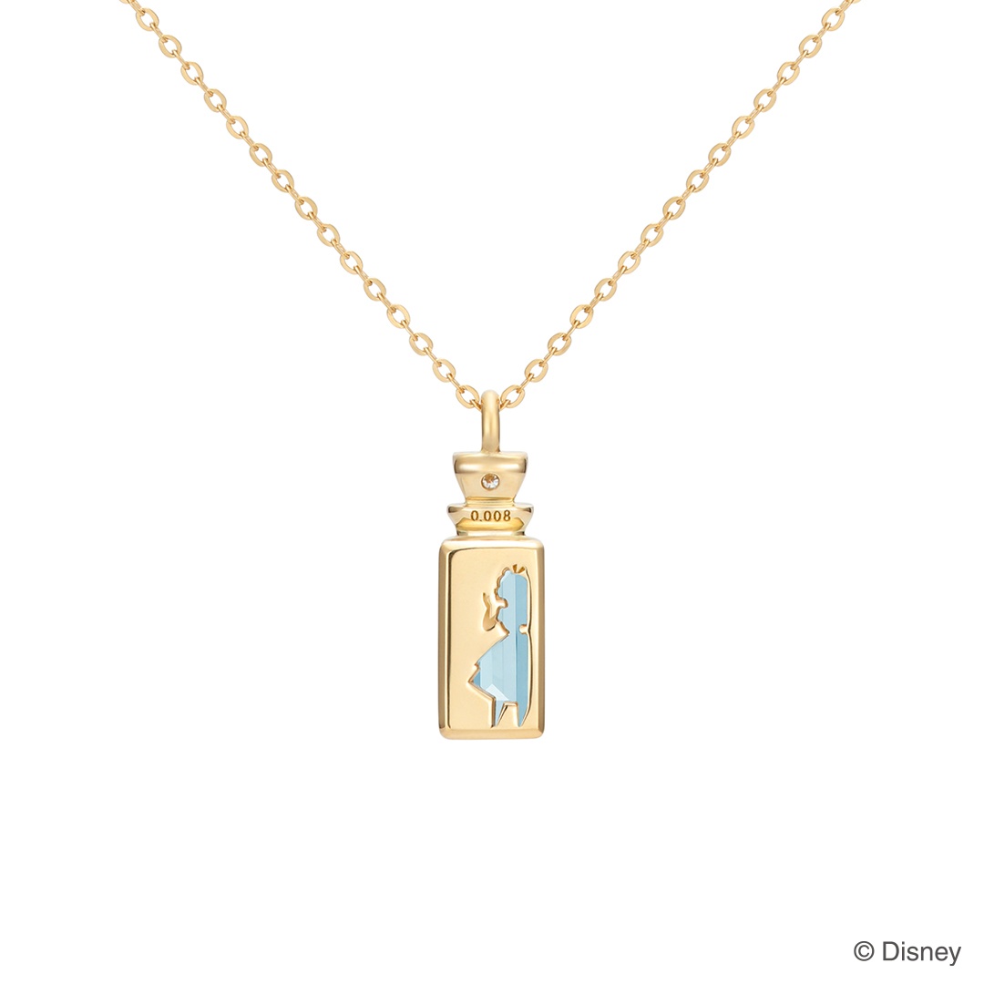 楽天市場 ディズニー ふしぎの国のアリス グッズ ネックレス Little Bottle Disney K18 アクセサリー ジュエリー レディース 女性 プレゼント ケイウノ Giv ギヴ 楽天市場店