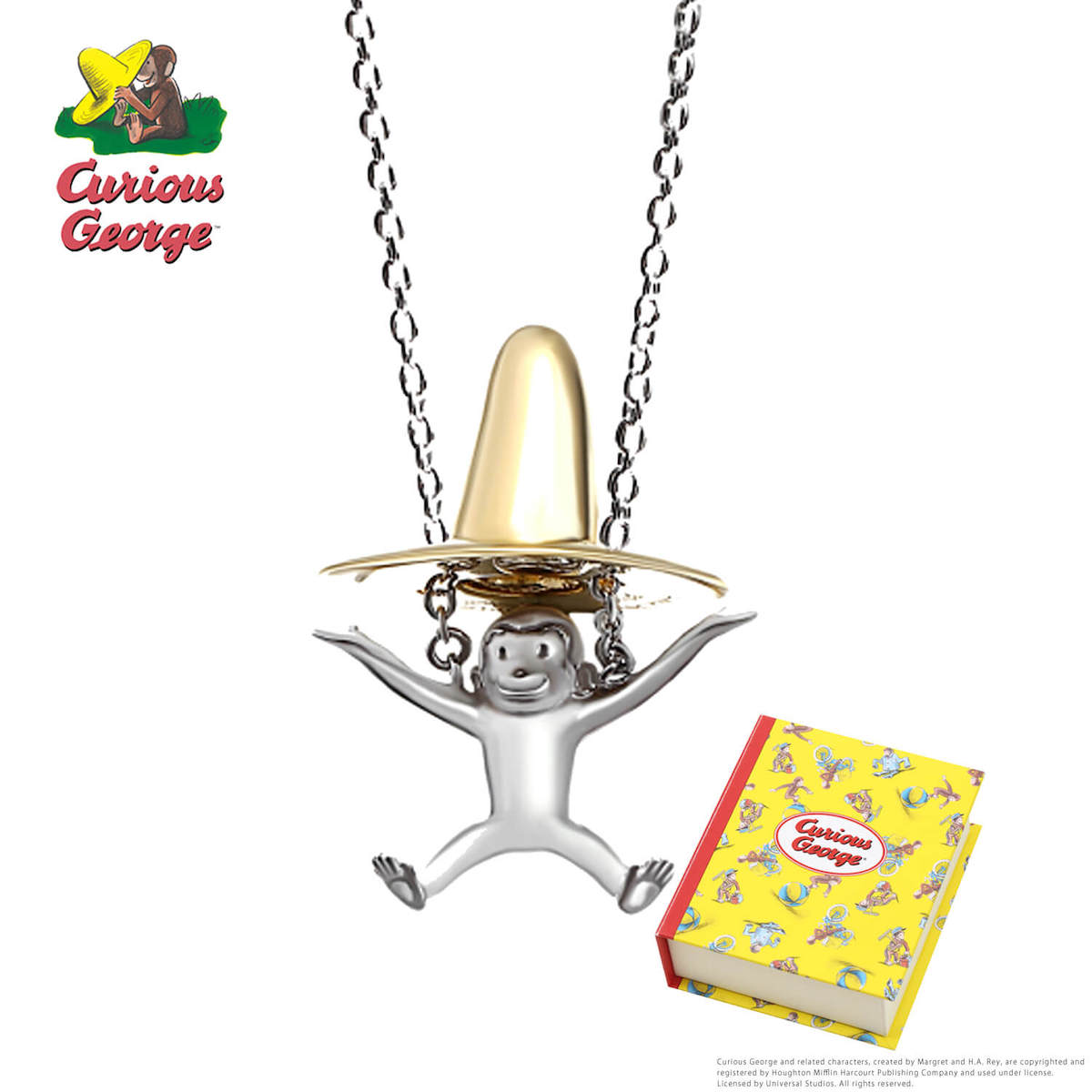 誠実 かわいい おしゃれ 人気 プレゼント 彼女 女性 アクセサリー シルバー925 ジョージ グッズ オフィシャル 公式 George Curious 黄色い帽子 シルバーネックレス ペンダント レディース おさるのジョージ ネックレス シルバー 帽子 ネックレス ペンダント 誠実 かわいい おしゃれ 人気 プレゼント 彼女 女性 アクセサリー シルバー925 ジョージ グッズ オフィシャル 公式 George Curious 黄色い帽子 シルバーネックレス ペンダント レディース おさるのジョージ ネックレス シルバー 帽子 ネックレス ペンダント