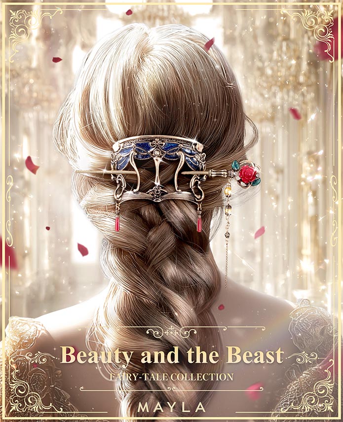 楽天市場】MAYLA マイラ ヘアアクセサリー かんざし 髪飾り 童話