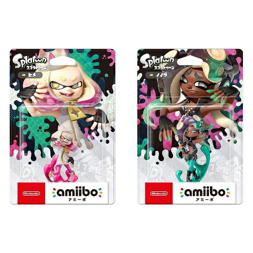 スプラトゥーンamiibo 3体セット タコボーイ タコ タコガール 楽天市場】任天堂 amiibo トリプルセット（タコガール