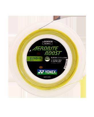 【ｽｰﾊﾟｰSALE継続期間中 最大限度3000円OFF】 YONEX ヨネックス バドミントン ガット エアロ働き口 ブースト 縦105m 0.72粍 横95m 0.61粍 200m