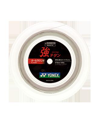 楽天市場】YONEX ヨネックス バドミントン ガット 強チタン 100m