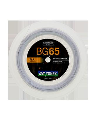 【ｽｰﾊﾟｰSALE継続期間中 最大限度3000円OFF】 YONEX ヨネックス バドミントン ガット BG65 100m 0.70粍 BG65-1