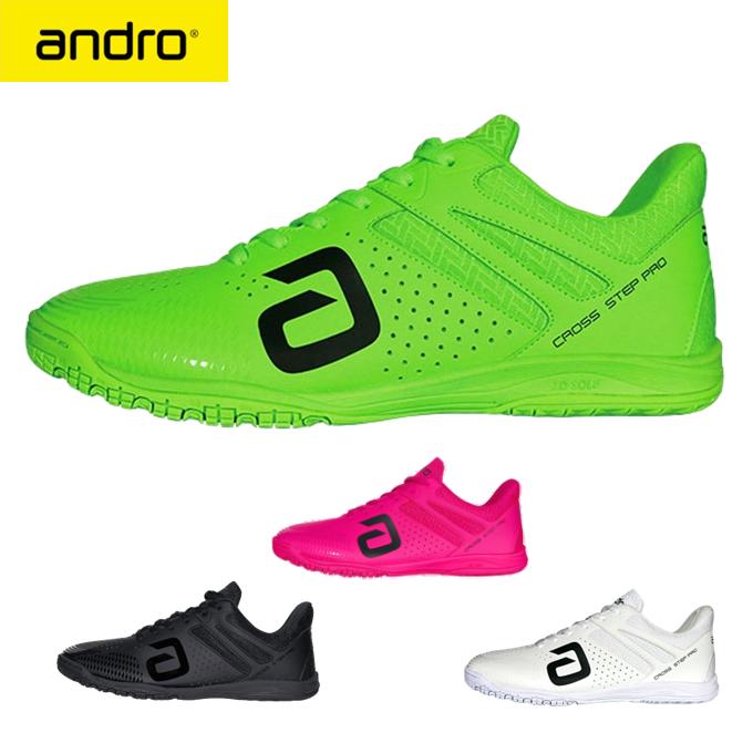 【ｽｰﾊﾟｰSALE継続期間中 最大限度3000円OFF】 andro アンドロ はりつけ台踏み段 労働者階級 CROSS STEP PRO ピンポンシューズ ネオン緑であること