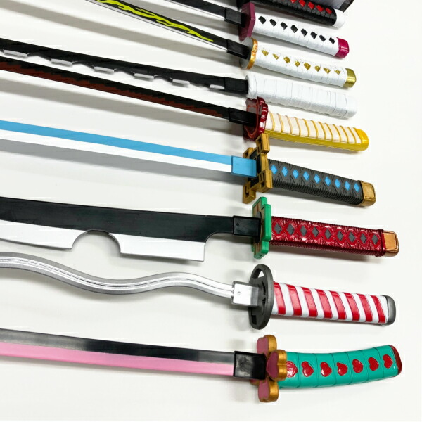 楽天市場 日本刀 日輪刀 室内観賞用模造刀 鬼滅の刃風 アニメ Tv テレビ きめつのやいば グッズ 竈門炭次郎 我妻善逸 冨岡義勇 煉獄杏寿郎 炎柱 嘴平伊之助 獣 宇髄天元 時透無一郎 甘露寺蜜璃 伊黒小芭内 日の呼吸 水柱 音柱 霞柱 蛇柱 恋柱 はんなり リアル ひらやま