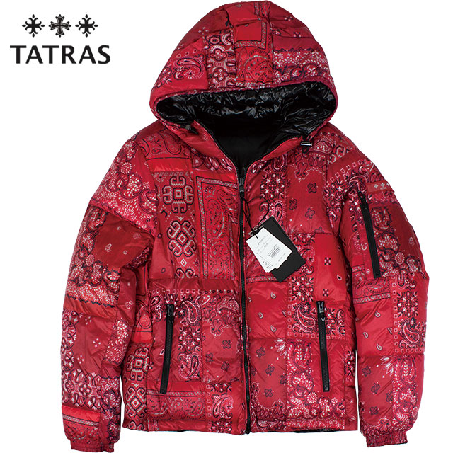 売れ筋アイテムラン Tatras タトラス レッド セール商品のため返品交換不可 Red 60 Mtata4731 D アグリッパ Agrippa ダウンジャケット リバーシブル メンズ コート ジャケット Tstoffemieke Be