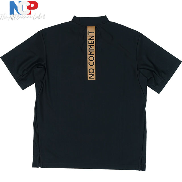 No Comment Paris ノーコメント光の都市 メンズ 半袖モックネックティーシャツ Ncp Tm0006 Blkcpr ニグロ Osolemio Glasgow Com