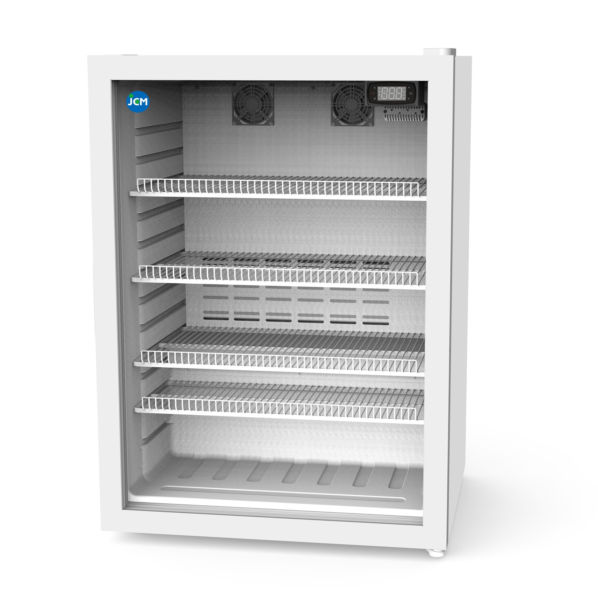 JCM 卓上型冷蔵ショーケース 122L JCMS-126 ホワイト