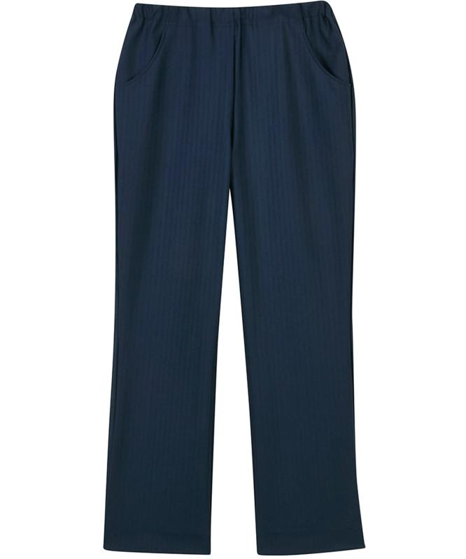 らくラクパートナー アウターパンツ[ワコール] シルエットをカバーして、はきごこちも快適 ストレート ウエストらくラク ストレッチ素材 家庭用タンブル乾燥機対応 はきこみ丈深め シニ