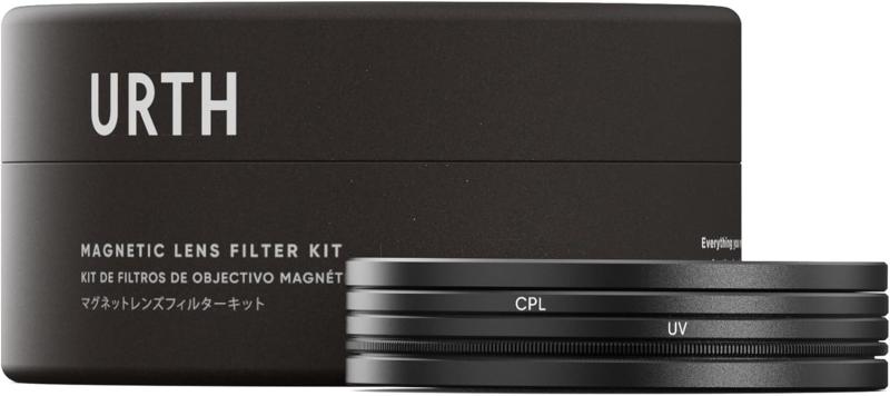 Urth マグネット フィルター2種キット プラス+ (UV + CPL) 固定 カメラ レンズフィルター (高透過率 / 20層・30層 ナノコーティング) マグネティックフィルター 光学ガラス