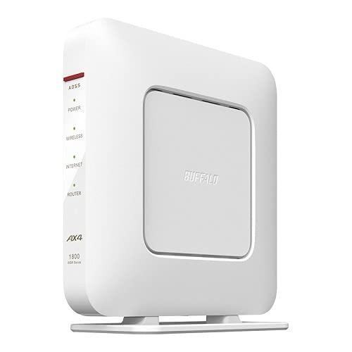 バッファロー WSR-1800AX4S/DWH [Wi-Fi 6(11ax)対応Wi-Fiルーター 1201+573Mbps AirStation] 13,265円