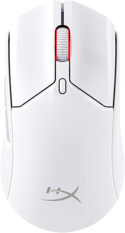 HyperX Pulsefire Haste 2ワイヤレスゲーミングマウス ゲーマー向け 超軽さ61瓦 高慥かさ 白いこと 6N0A9AA [並行輸入品]